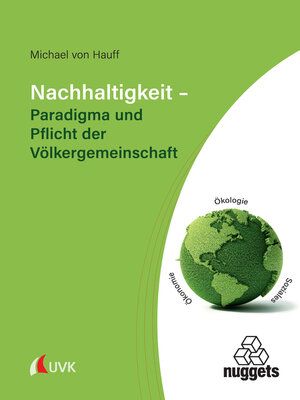 cover image of Nachhaltigkeit – Paradigma und Pflicht der Völkergemeinschaft